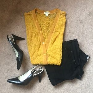 Rodarte for Target sheer floral cardigan ✨